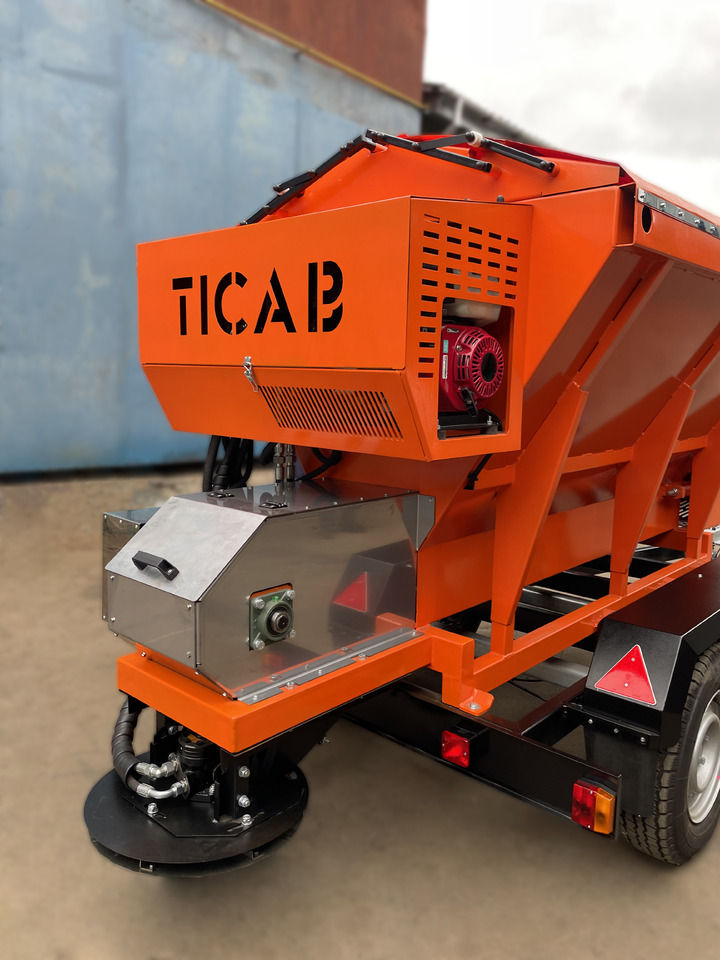 TICAB New Salt and Sand Spreader, Hopper spreader,Manufacturer, 1,5m³ - Båndtrailer: billede 2 TICAB New Salt and Sand Spreader, Hopper spreader,Manufacturer, 1,5m³ - Båndtrailer: billede 2