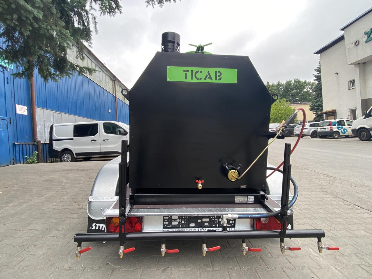 TICAB SelfPropelled Bitumen Emulsion Sprayer,1000L,Manufacturer - Emulsionssprøjte: billede 5 TICAB SelfPropelled Bitumen Emulsion Sprayer,1000L,Manufacturer - Emulsionssprøjte: billede 5