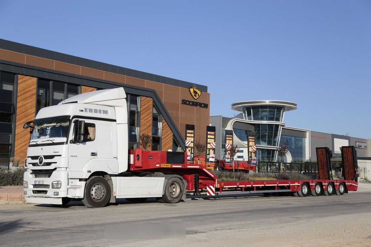 Scorpion Trailer NEW 4 AXLE LOWBED SEMI TRAILER (MANUFACTURER COMPANY) - Nedbygget platform sættevogn: billede 3 Scorpion Trailer NEW 4 AXLE LOWBED SEMI TRAILER (MANUFACTURER COMPANY) - Nedbygget platform sættevogn: billede 3