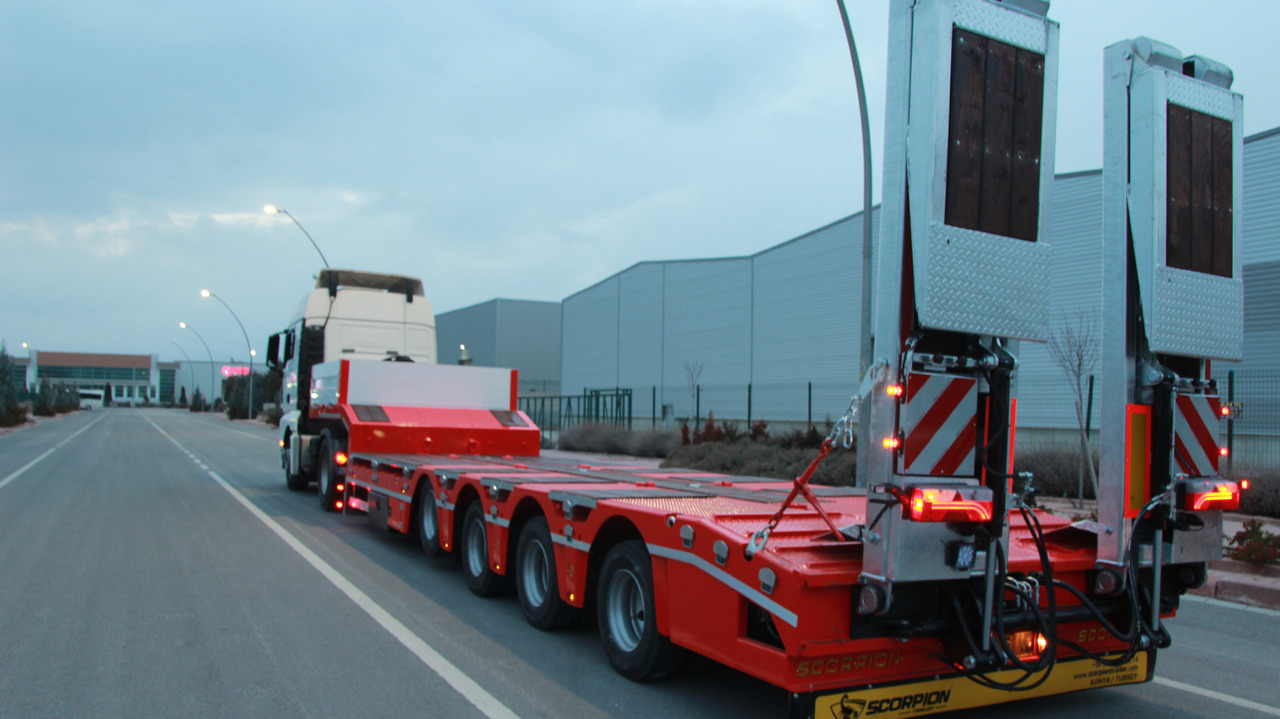 Scorpion Trailer NEW 4 AXLE LOWBED SEMI TRAILER (MANUFACTURER COMPANY) - Nedbygget platform sættevogn: billede 4 Scorpion Trailer NEW 4 AXLE LOWBED SEMI TRAILER (MANUFACTURER COMPANY) - Nedbygget platform sættevogn: billede 4