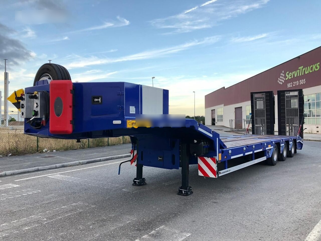 Ny Nedbygget platform sættevogn Scorpion Trailer SCORPION TRAILER 3 AXLE LOWBED SEMI TRAILER (CUSTOMIZED): billede 7 Ny Nedbygget platform sættevogn Scorpion Trailer SCORPION TRAILER 3 AXLE LOWBED SEMI TRAILER (CUSTOMIZED): billede 7