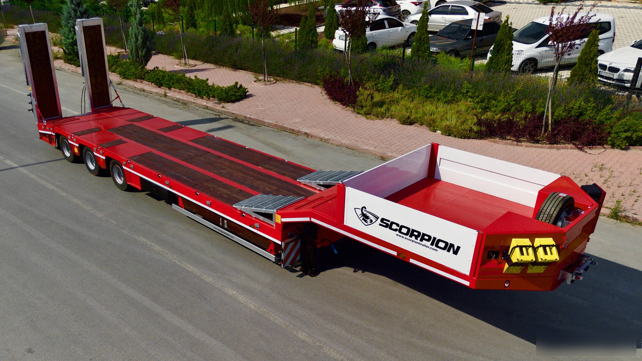 Scorpion Trailer SCORPION TRAILER NEW 3 AXLE LWOBED SEMI TRAILER (MANUFACTURER COMPANY) - Nedbygget platform sættevogn: billede 4 Scorpion Trailer SCORPION TRAILER NEW 3 AXLE LWOBED SEMI TRAILER (MANUFACTURER COMPANY) - Nedbygget platform sættevogn: billede 4
