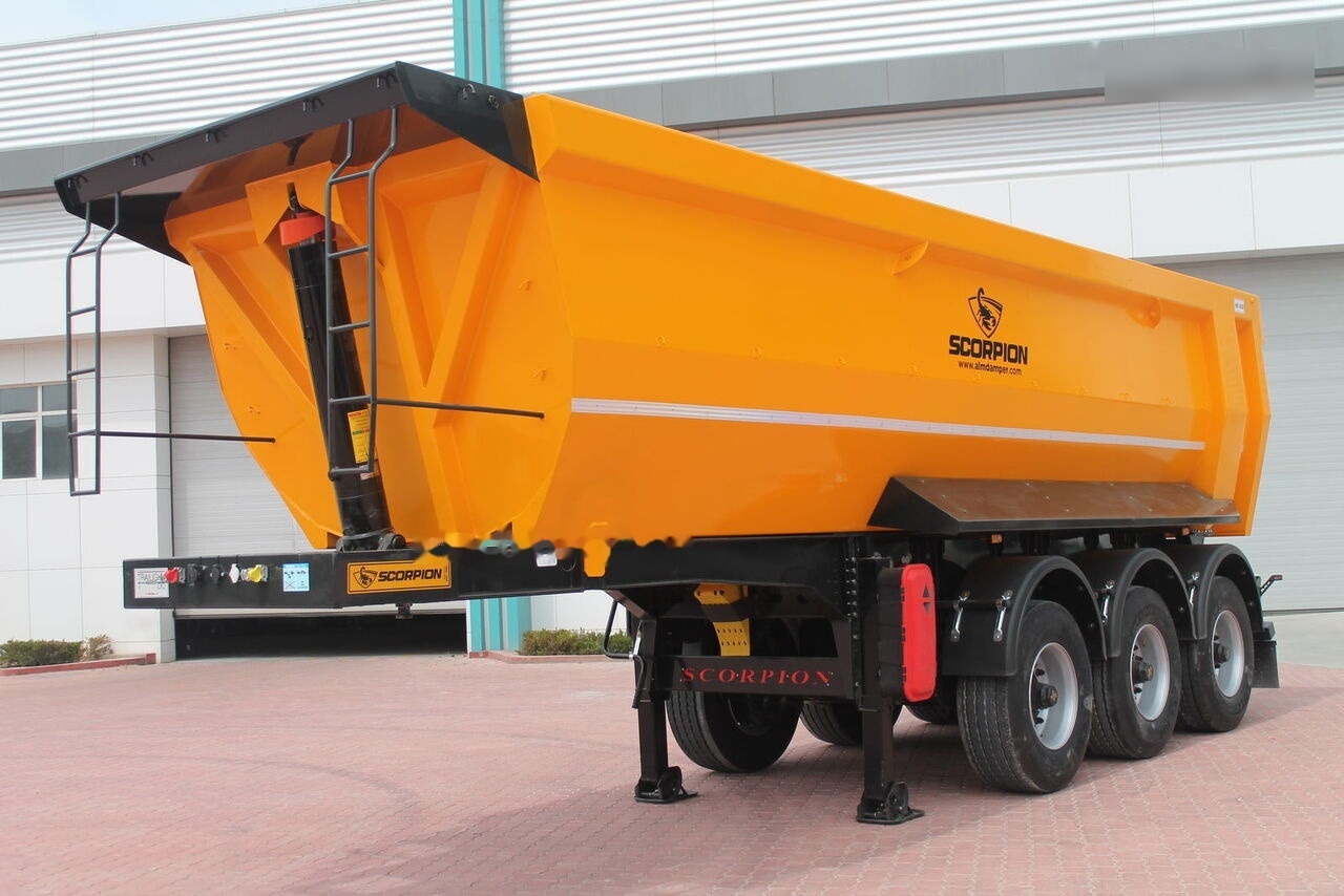 Scorpion Trailer SCORPION TRAILER NEW 3 AXLE TIPPER SEMI TRAILER (MANUFACTURER COMPANY) - Tipvogn sættevogn: billede 4 Scorpion Trailer SCORPION TRAILER NEW 3 AXLE TIPPER SEMI TRAILER (MANUFACTURER COMPANY) - Tipvogn sættevogn: billede 4