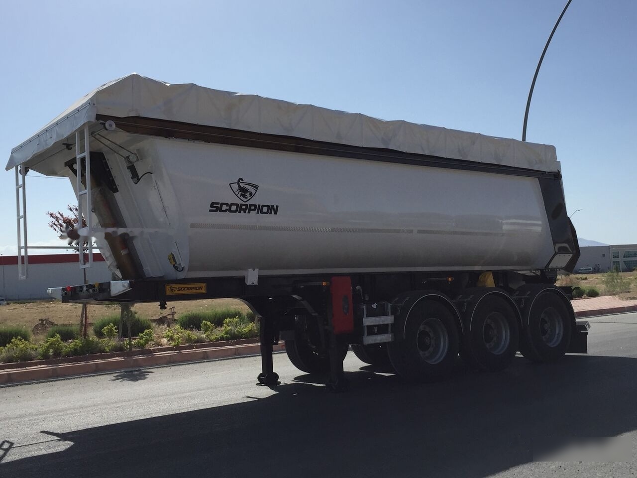 Scorpion Trailer SCORPION TRAILER NEW 3 AXLE TIPPER SEMI TRAILER (MANUFACTURER COMPANY) - Tipvogn sættevogn: billede 3 Scorpion Trailer SCORPION TRAILER NEW 3 AXLE TIPPER SEMI TRAILER (MANUFACTURER COMPANY) - Tipvogn sættevogn: billede 3