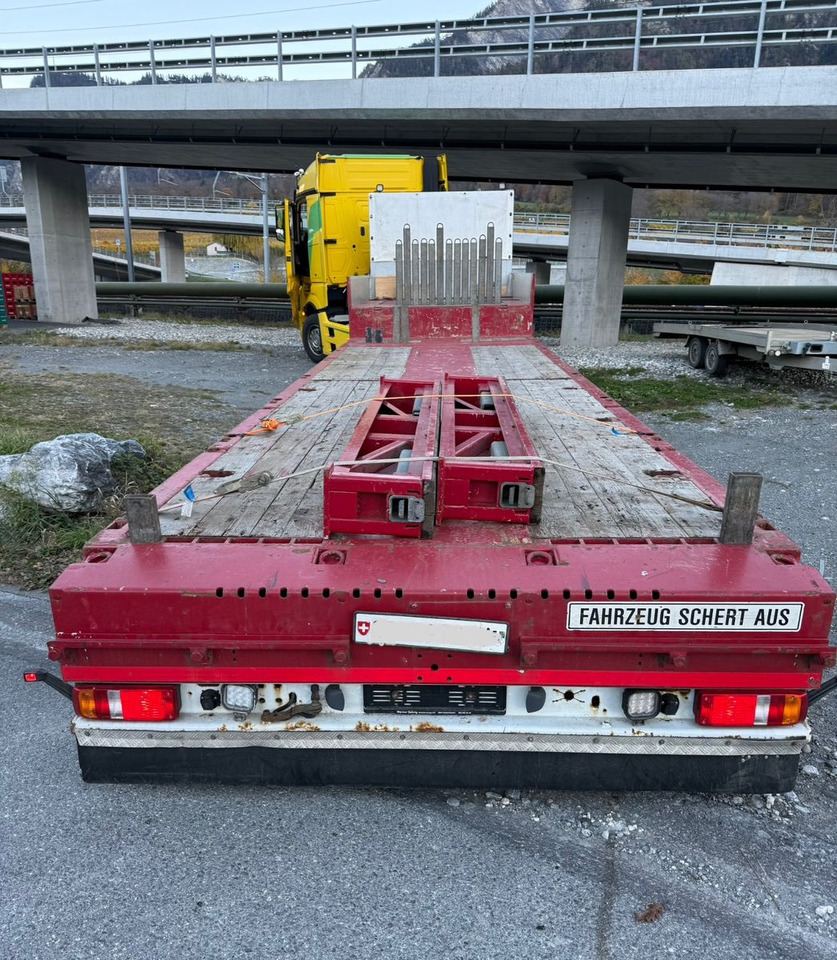 Nedbygget platform sættevogn Doll S3H-T, teleskopierbar, Funk, 48ton: billede 6