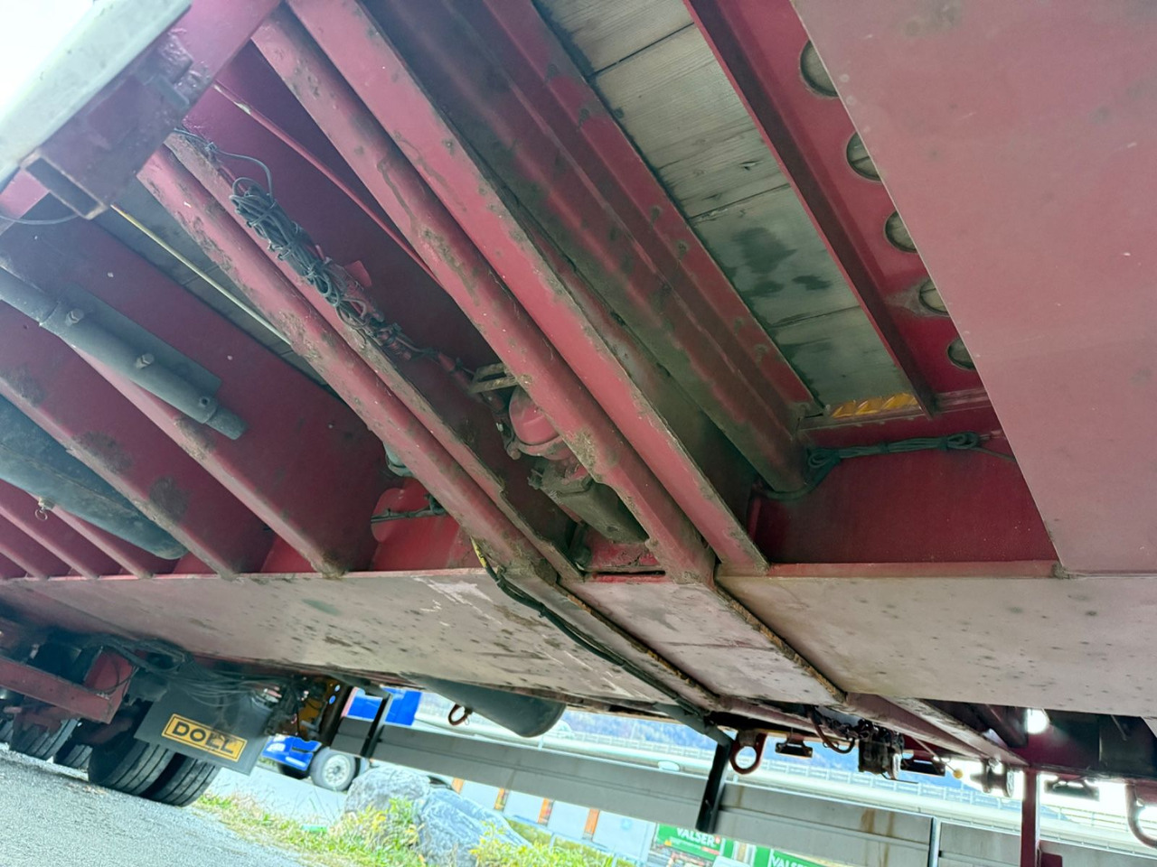 Nedbygget platform sættevogn Doll S3H-T, teleskopierbar, Funk, 48ton: billede 10