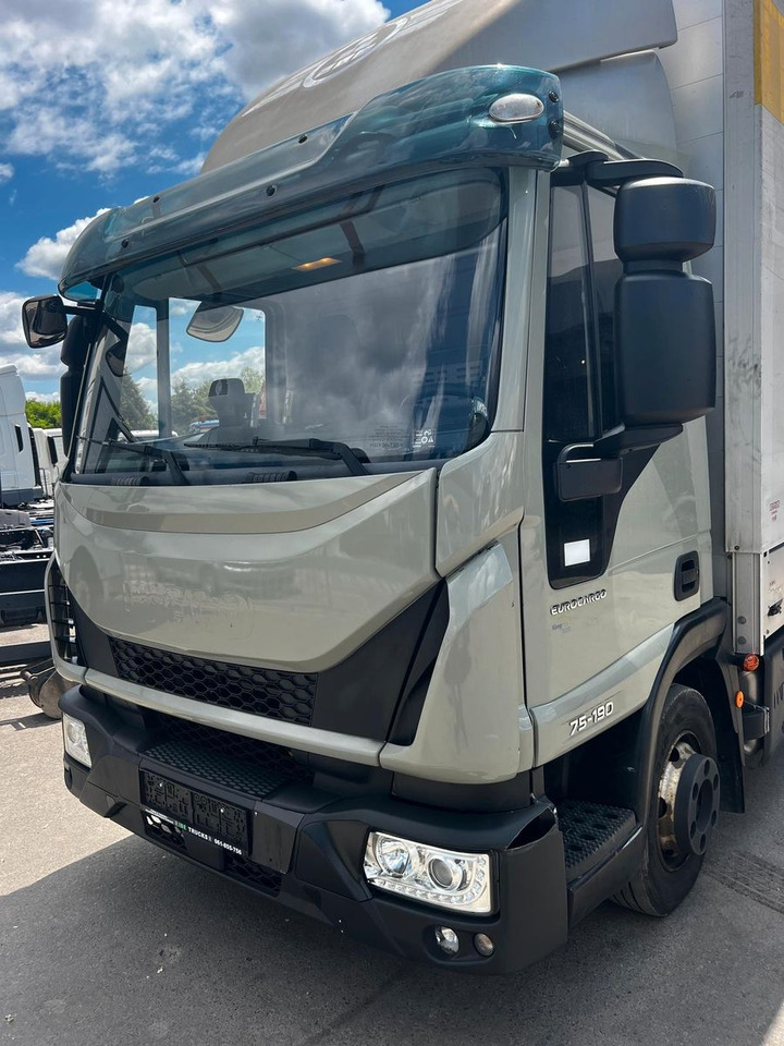 Iveco 75E19 Eurocargo, E6, Ladebordwand - Varebil med presenning: billede 2 Iveco 75E19 Eurocargo, E6, Ladebordwand - Varebil med presenning: billede 2