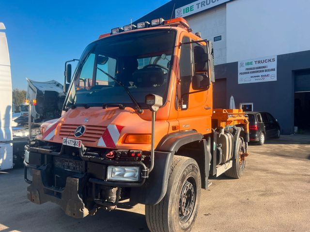 Unimog U500 4x4, Boeschungsmaehwerk Mulag - Lastbil: billede 2 Unimog U500 4x4, Boeschungsmaehwerk Mulag - Lastbil: billede 2