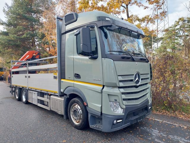 Mercedes-Benz Actros 2545 6x2, E6, Effer 265/6S Mercedes-Benz Actros 2545 6x2, E6, Effer 265/6S, 2x Stück - Lastbil med kran, Lastbil med lad: billede 3 Mercedes-Benz Actros 2545 6x2, E6, Effer 265/6S Mercedes-Benz Actros 2545 6x2, E6, Effer 265/6S, 2x Stück - Lastbil med kran, Lastbil med lad: billede 3