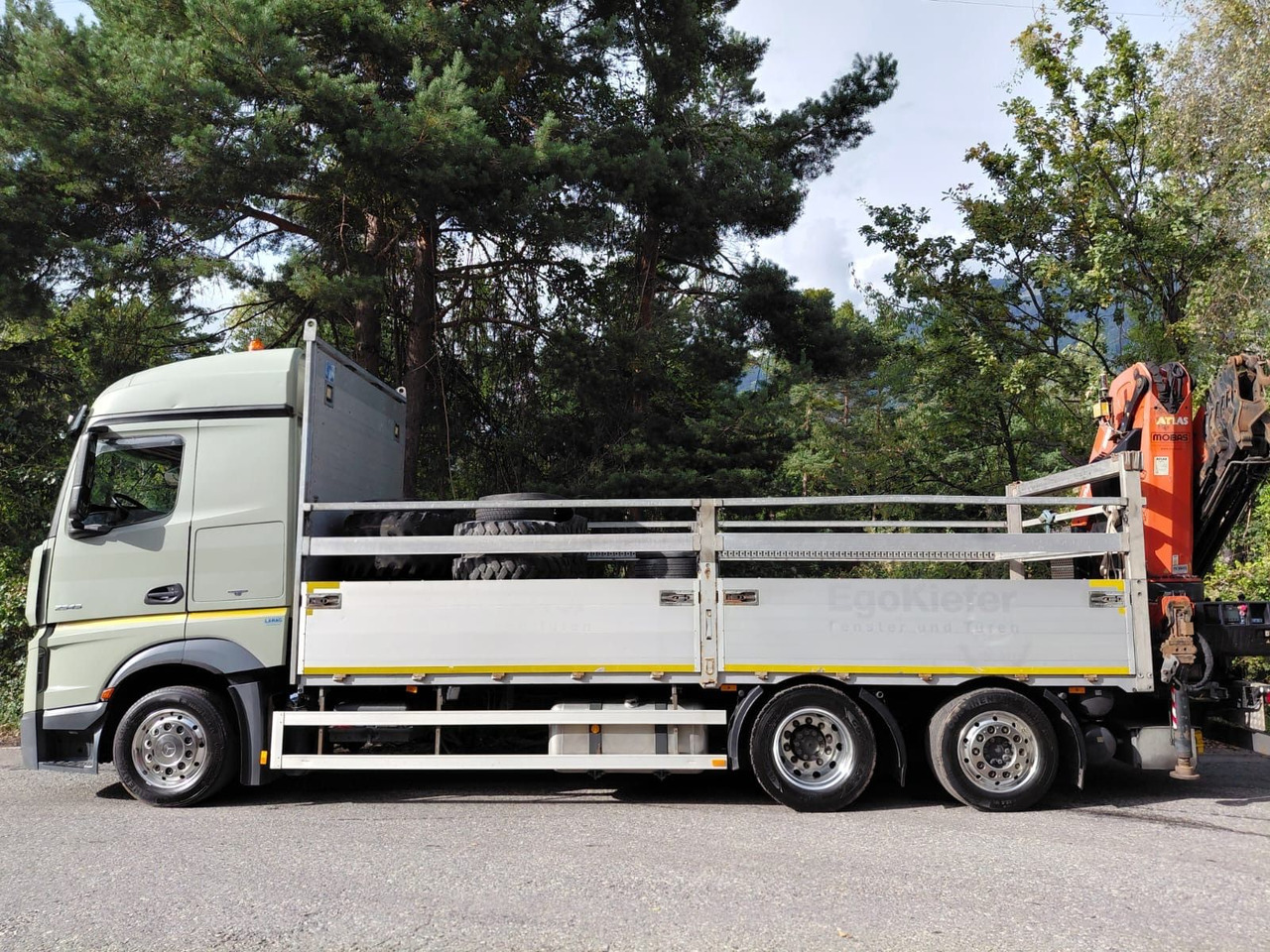 Mercedes-Benz Actros 2545 6x2, E6, Retarder, Effer 265/6S - Lastbil med kran: billede 3 Mercedes-Benz Actros 2545 6x2, E6, Retarder, Effer 265/6S - Lastbil med kran: billede 3