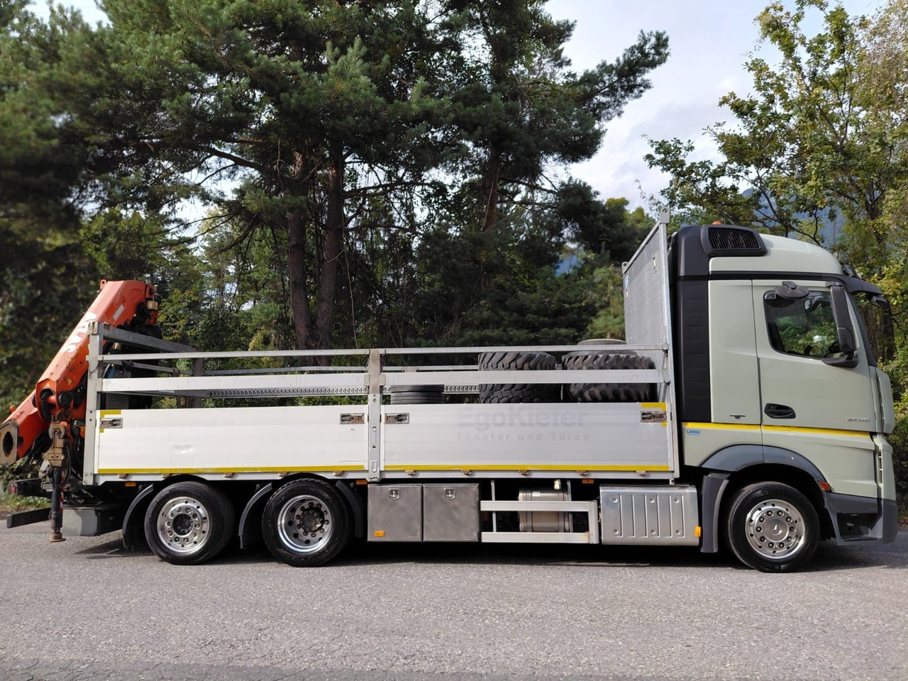 Mercedes-Benz Actros 2545 6x2, E6, Retarder, Effer 265/6S - Lastbil med kran: billede 5 Mercedes-Benz Actros 2545 6x2, E6, Retarder, Effer 265/6S - Lastbil med kran: billede 5