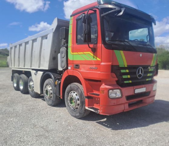 Mercedes-Benz Actros 4448 10x4, E5, EPS, MP-2, Retarder - Tipvogn lastbil: billede 1 Mercedes-Benz Actros 4448 10x4, E5, EPS, MP-2, Retarder - Tipvogn lastbil: billede 1
