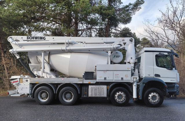 Mercedes-Benz Arocs 3243 8x4, E6, Schwing 24m, Stetter 7m3 - Betonpumpe: billede 3 Mercedes-Benz Arocs 3243 8x4, E6, Schwing 24m, Stetter 7m3 - Betonpumpe: billede 3