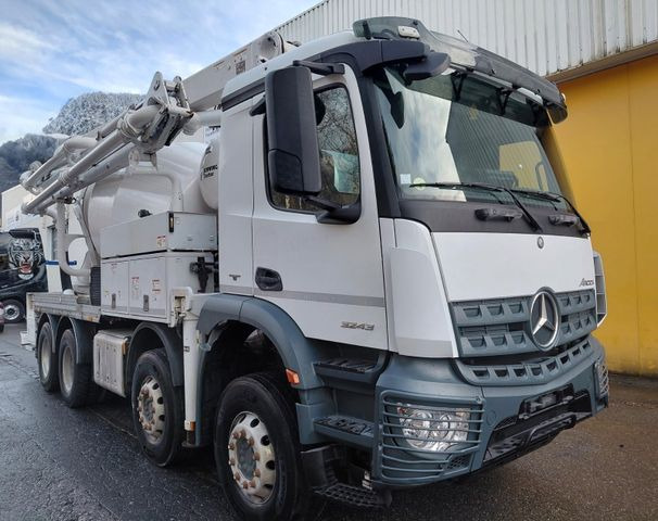 Mercedes-Benz Arocs 3243 8x4, E6, Schwing 24m, Stetter 7m3 - Betonpumpe: billede 1 Mercedes-Benz Arocs 3243 8x4, E6, Schwing 24m, Stetter 7m3 - Betonpumpe: billede 1