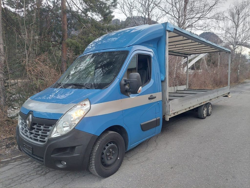Renault Master T35 dCi170, 6.20m lang, 3X - Varebil med presenning: billede 3 Renault Master T35 dCi170, 6.20m lang, 3X - Varebil med presenning: billede 3