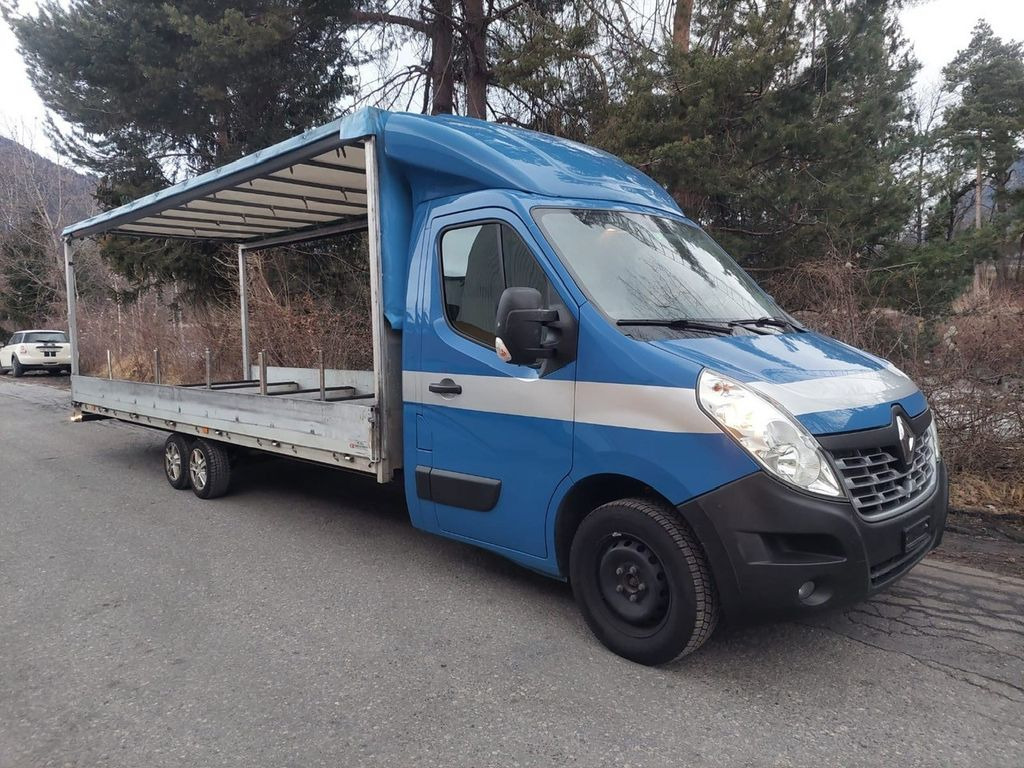 Renault Master T35 dCi170, 6.20m lang, 3X - Varebil med presenning: billede 1 Renault Master T35 dCi170, 6.20m lang, 3X - Varebil med presenning: billede 1