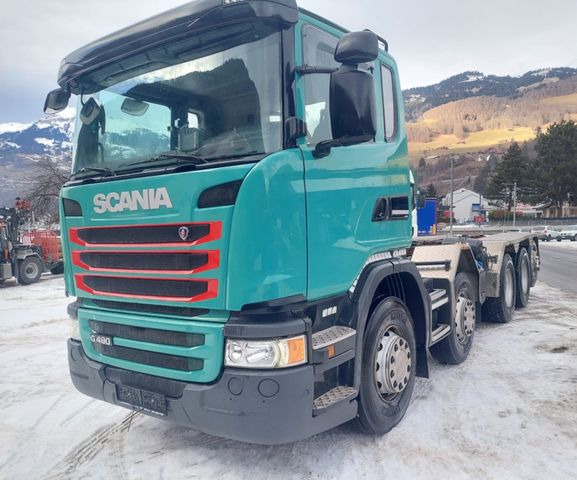 Scania G490 10x4, E6, Fahrgestell Scania G490 10x4, E6, Fahrgestell - Lastbil chassis: billede 3 Scania G490 10x4, E6, Fahrgestell Scania G490 10x4, E6, Fahrgestell - Lastbil chassis: billede 3