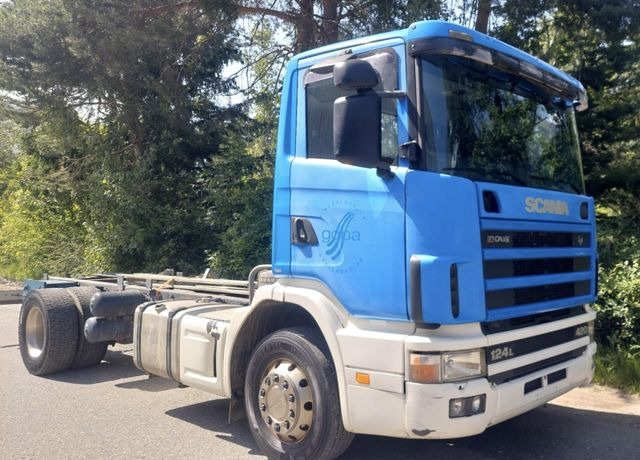 Scania R124LB 420 4x2, Euro 3 - Lastbil chassis: billede 1 Scania R124LB 420 4x2, Euro 3 - Lastbil chassis: billede 1