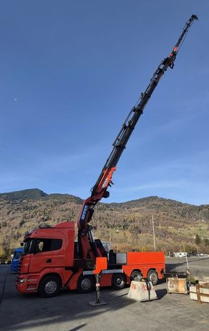 Scania R500 V8 LB10x4, E5, Effer 1750 8S, FLYJIB, 44m - Lastbil med kran: billede 1 Scania R500 V8 LB10x4, E5, Effer 1750 8S, FLYJIB, 44m - Lastbil med kran: billede 1