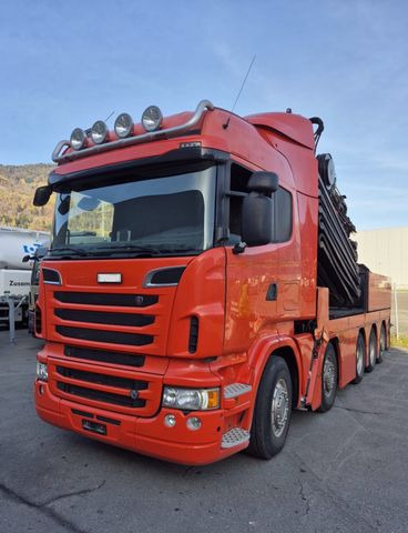 Scania R500 V8 LB10x4, E5, Effer 1750 8S, FLYJIB, 44m - Lastbil med kran: billede 3 Scania R500 V8 LB10x4, E5, Effer 1750 8S, FLYJIB, 44m - Lastbil med kran: billede 3