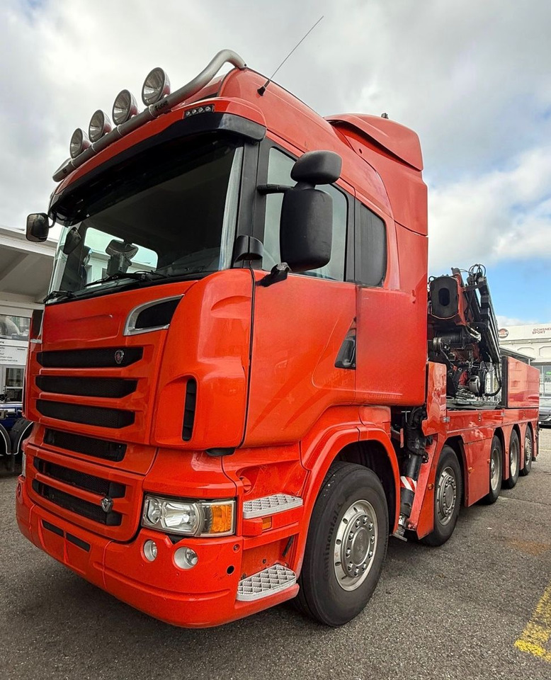 Scania R500 V8 LB10x4, E5, Effer 1750 8S, FLYJIB, 44m - Lastbil med kran: billede 2 Scania R500 V8 LB10x4, E5, Effer 1750 8S, FLYJIB, 44m - Lastbil med kran: billede 2