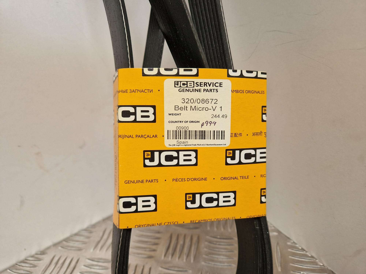 JCB 2079mm drive belt JS130 JS145 JS220 320/08672 - Motor og reservedele for Entreprenørmaskin: billede 3 JCB 2079mm drive belt JS130 JS145 JS220 320/08672 - Motor og reservedele for Entreprenørmaskin: billede 3