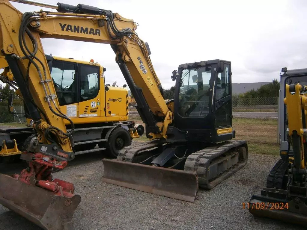 2017 Yanmar SV 100-2PB - Minigravemaskine: billede 2 2017 Yanmar SV 100-2PB - Minigravemaskine: billede 2