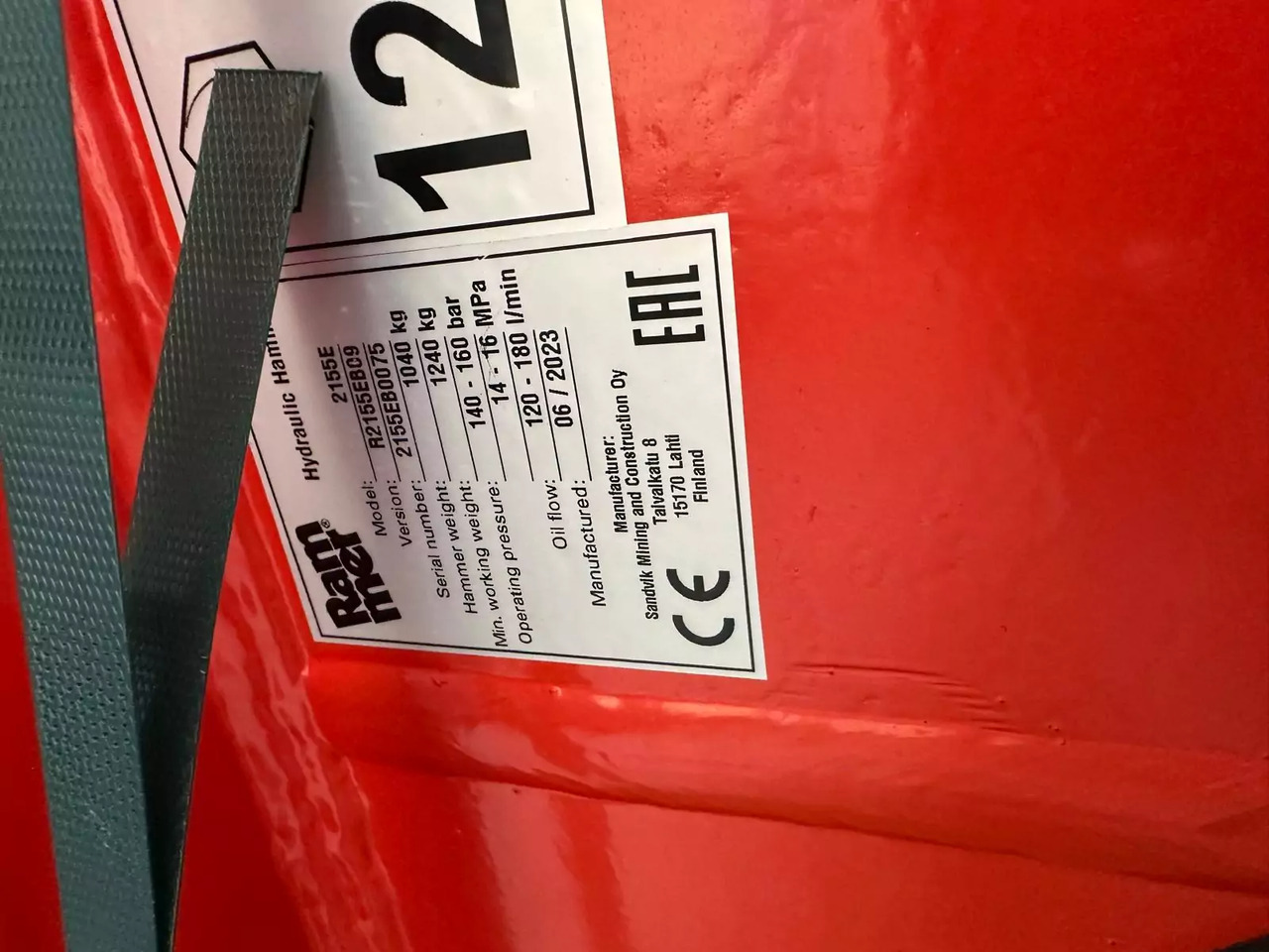 2023 Rammer 2155E - Øvrig maskin: billede 3 2023 Rammer 2155E - Øvrig maskin: billede 3