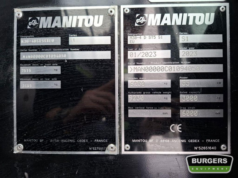 Manitou M30-4 - Terræn gående truck: billede 5 Manitou M30-4 - Terræn gående truck: billede 5