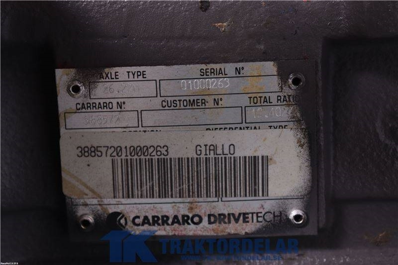 Ahlmann AF 1200 Framvagn - Aksel og reservedele for Entreprenørmaskin: billede 3 Ahlmann AF 1200 Framvagn - Aksel og reservedele for Entreprenørmaskin: billede 3