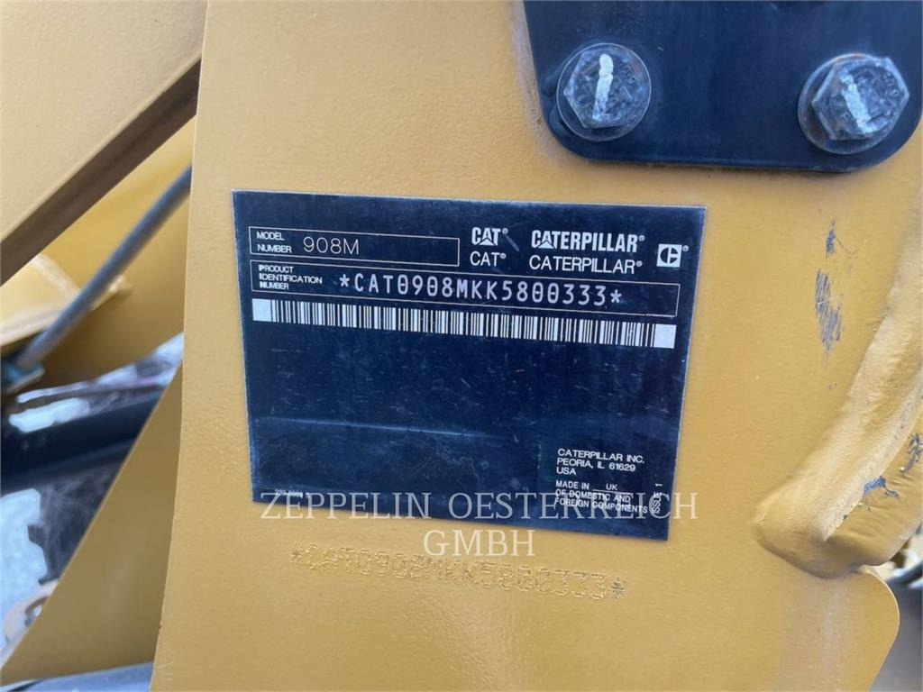 Gummihjulslæsser CAT 908M: billede 6 Gummihjulslæsser CAT 908M: billede 6