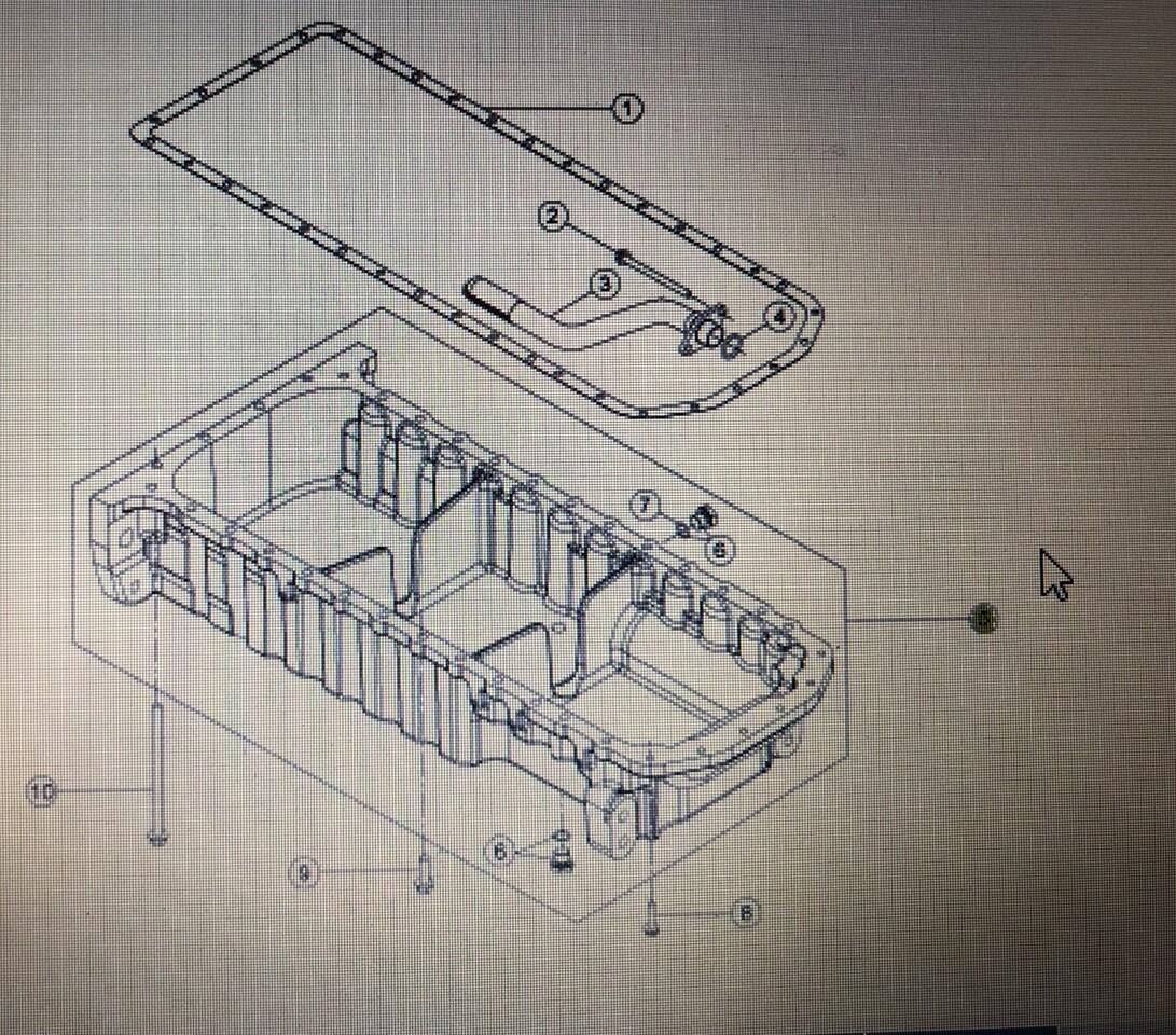 CLAAS 00 1146 458 0/Claas Arion miska olejowa/Claas Arion 640 600 - Bundkar for Landbrugsmaskine: billede 1 CLAAS 00 1146 458 0/Claas Arion miska olejowa/Claas Arion 640 600 - Bundkar for Landbrugsmaskine: billede 1