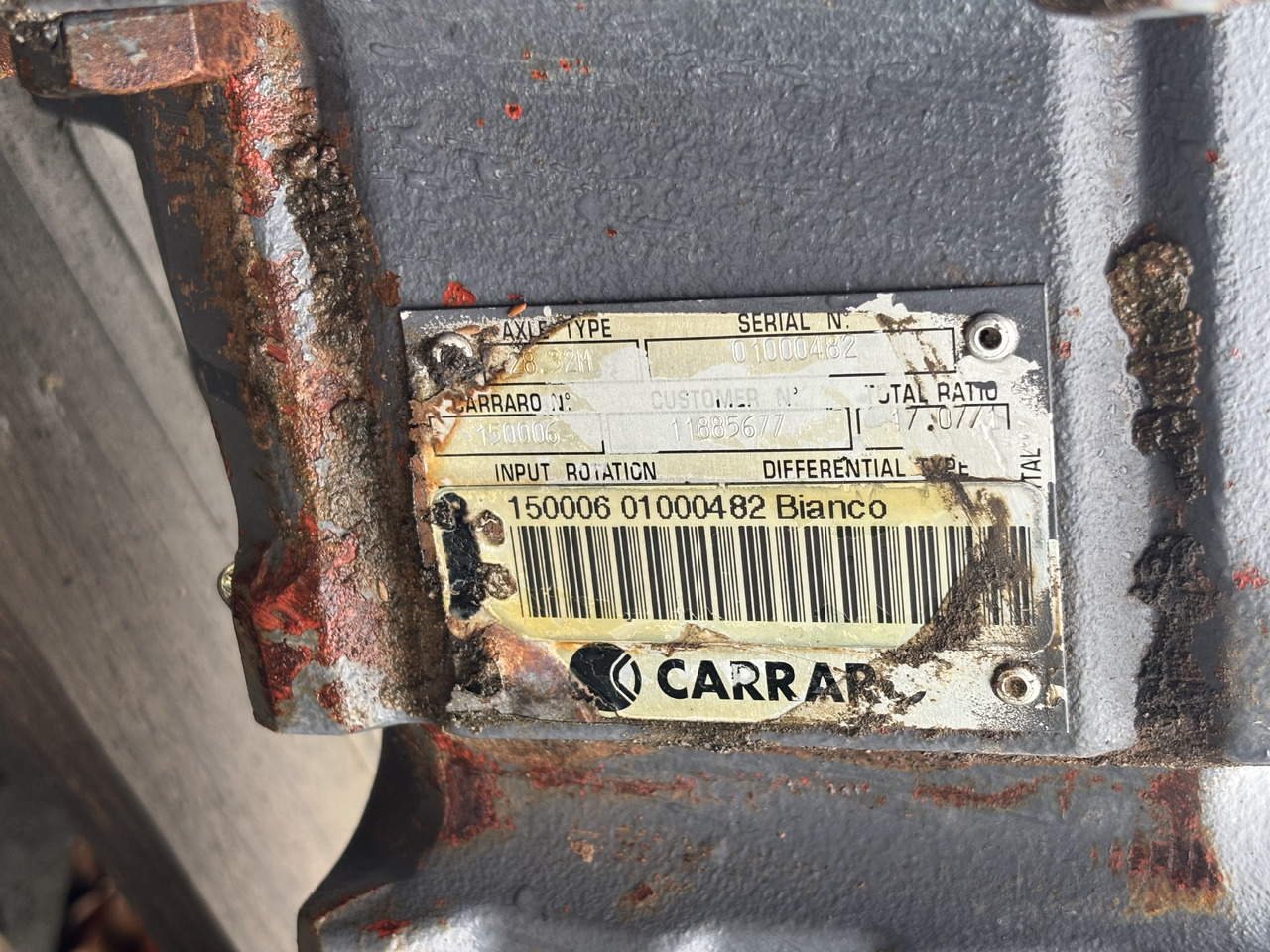 Carraro 28.32M 11885677 150006 Mechanizm Różnicowy Dyfer Łożysko - Differentialtandhjul for Entreprenørmaskin: billede 5 Carraro 28.32M 11885677 150006 Mechanizm Różnicowy Dyfer Łożysko - Differentialtandhjul for Entreprenørmaskin: billede 5