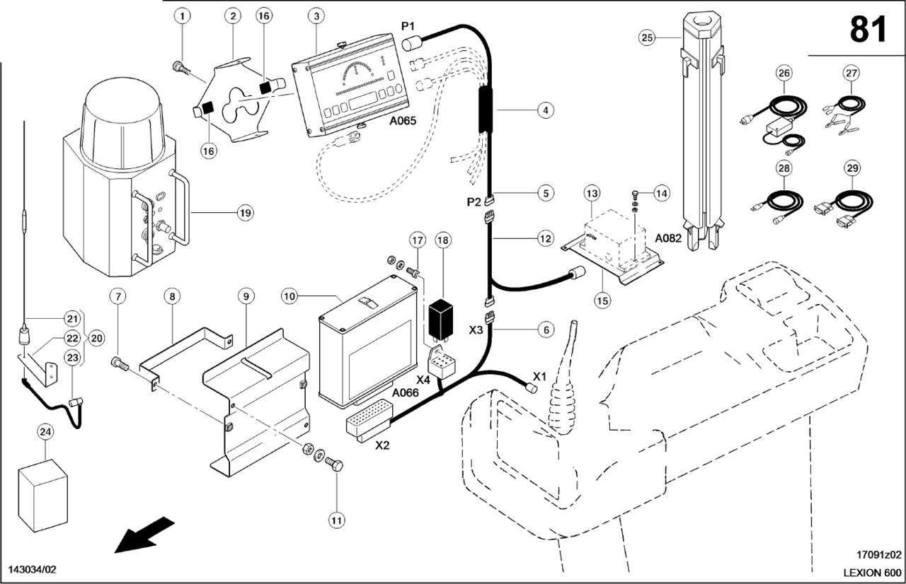 Claas Lexion 600 CZUJNIK 0000151862 (Monitor; outback gps układ kierowniczy) - Sensor for Landbrugsmaskine: billede 1 Claas Lexion 600 CZUJNIK 0000151862 (Monitor; outback gps układ kierowniczy) - Sensor for Landbrugsmaskine: billede 1