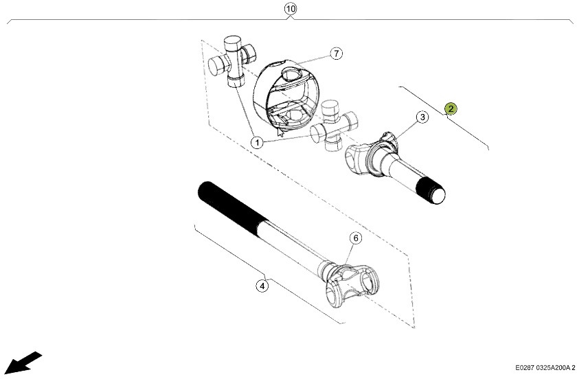 Claas Xerion 4000 - mechanizm róźnicowy dyferencjał - oś wtykana 0014996650 - Differentialtandhjul for Landbrugsmaskine: billede 1 Claas Xerion 4000 - mechanizm róźnicowy dyferencjał - oś wtykana 0014996650 - Differentialtandhjul for Landbrugsmaskine: billede 1