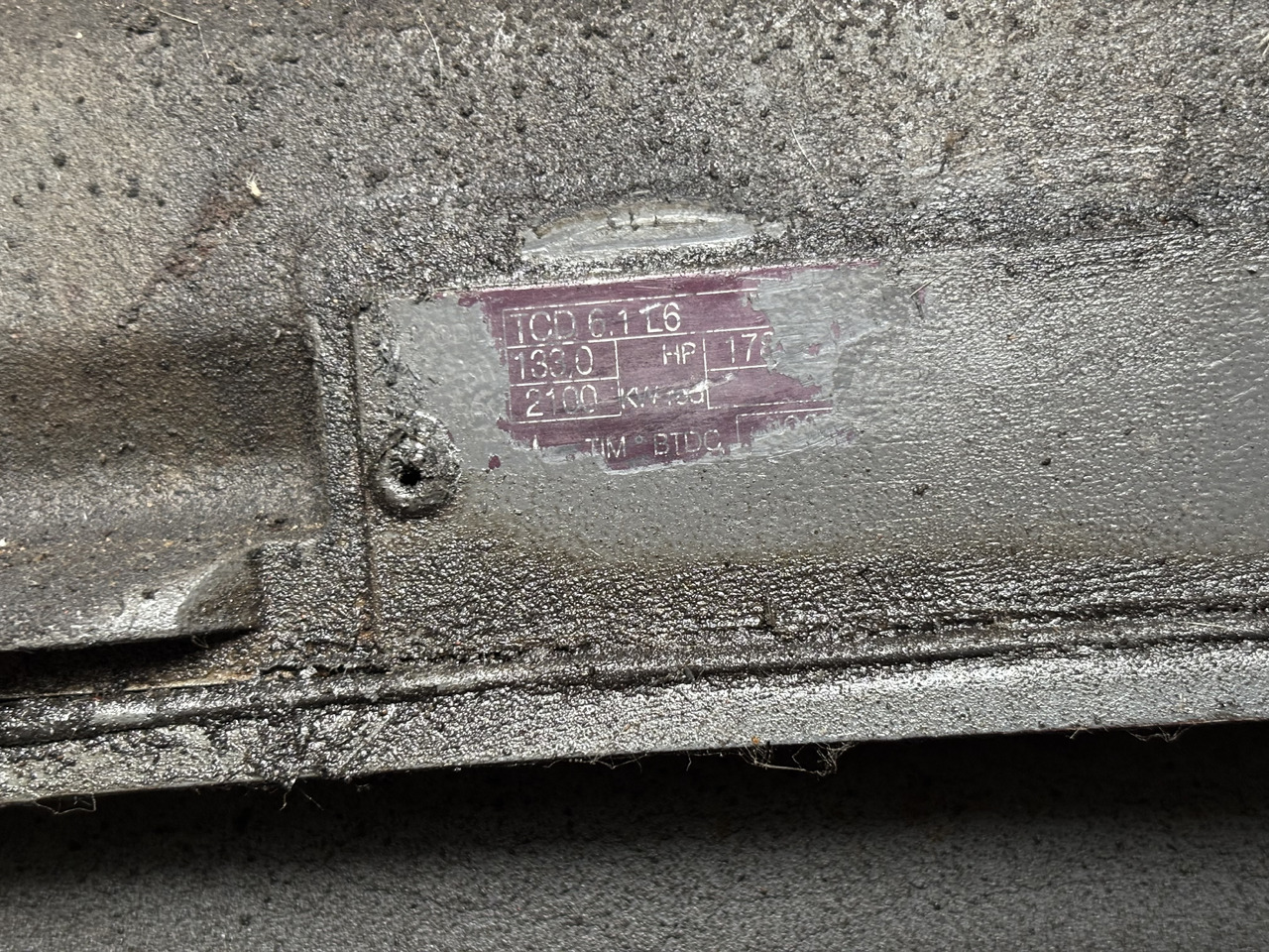 Deutz TCD 6.1 L6 Silnik Chłodnica Radiator Koło Pasowe Koło Zamachowe Głowica CZĘŚCI - Svinghjul for Landbrugsmaskine: billede 3 Deutz TCD 6.1 L6 Silnik Chłodnica Radiator Koło Pasowe Koło Zamachowe Głowica CZĘŚCI - Svinghjul for Landbrugsmaskine: billede 3