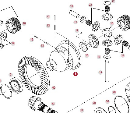 Fendt 924 927 930 933 936 Vario Valtra Obudowa Mechanizmu Różnicowego 934152010260 - Aksel og reservedele for Landbrugsmaskine: billede 2 Fendt 924 927 930 933 936 Vario Valtra Obudowa Mechanizmu Różnicowego 934152010260 - Aksel og reservedele for Landbrugsmaskine: billede 2