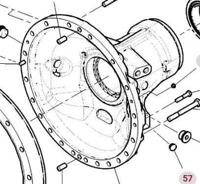 Fendt 930 933 936 939 942 Vario Gen 6 Obudowa Osi Tylnej Zwolnicy CZĘŚCI H218PP014511A - Slutdrev for Landbrugsmaskine: billede 1 Fendt 930 933 936 939 942 Vario Gen 6 Obudowa Osi Tylnej Zwolnicy CZĘŚCI H218PP014511A - Slutdrev for Landbrugsmaskine: billede 1
