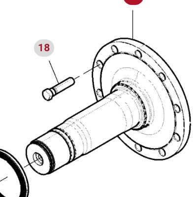 Fendt 930 933 936 939 942 Vario Gen 6 Wał Osi Tylnej Zwolnicy CZĘŚCI H218PP0145162 - Slutdrev for Landbrugsmaskine: billede 1 Fendt 930 933 936 939 942 Vario Gen 6 Wał Osi Tylnej Zwolnicy CZĘŚCI H218PP0145162 - Slutdrev for Landbrugsmaskine: billede 1