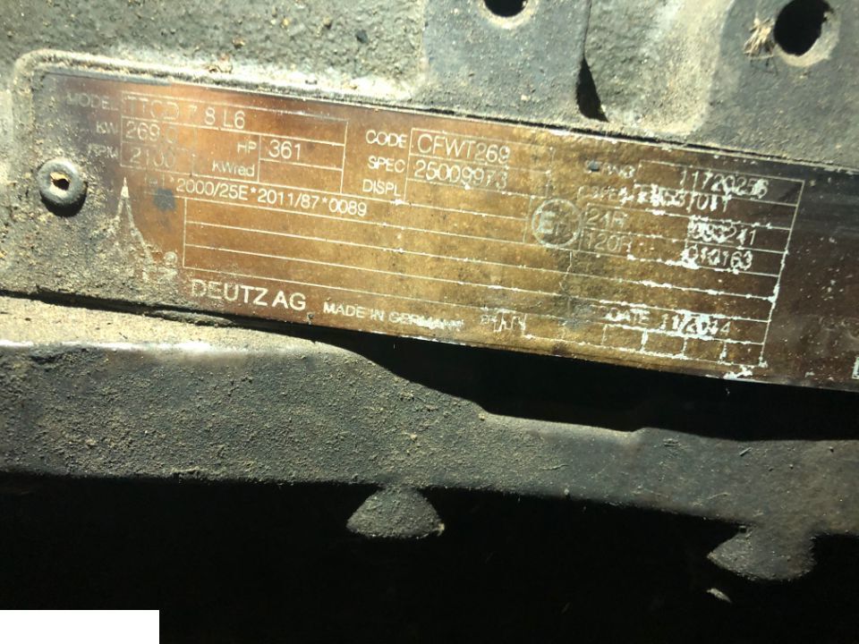 Fendt 936 Silnik TTCD 7.8 l6 silnik części - Motor for Traktor: billede 1 Fendt 936 Silnik TTCD 7.8 l6 silnik części - Motor for Traktor: billede 1