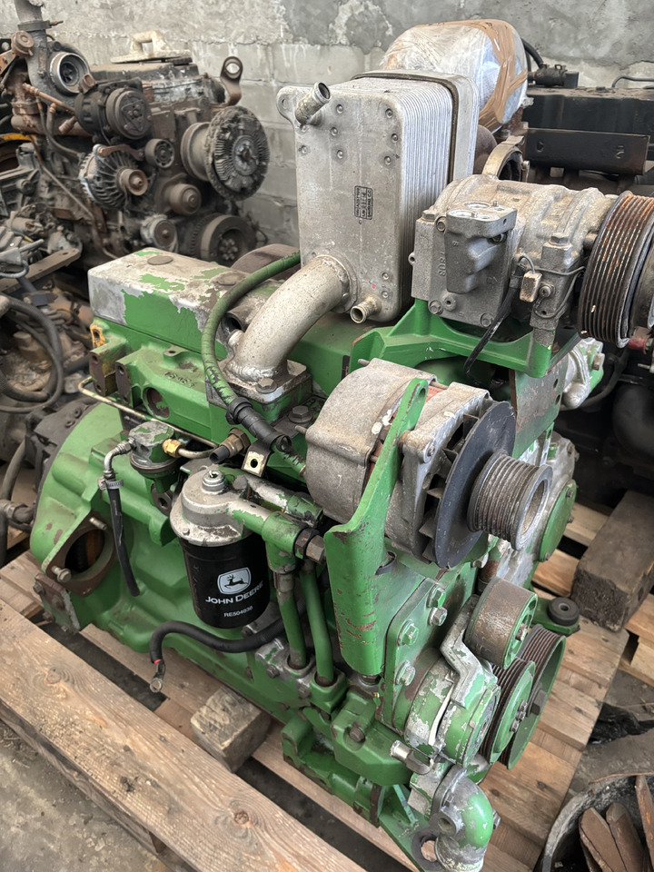 John Deere 3200, 3220, 3400 Silnik Słupek Blok Koło Zamachowe Kolektor Wał Wałek 4045HZ275 - Svinghjul for Landbrugsmaskine: billede 1 John Deere 3200, 3220, 3400 Silnik Słupek Blok Koło Zamachowe Kolektor Wał Wałek 4045HZ275 - Svinghjul for Landbrugsmaskine: billede 1