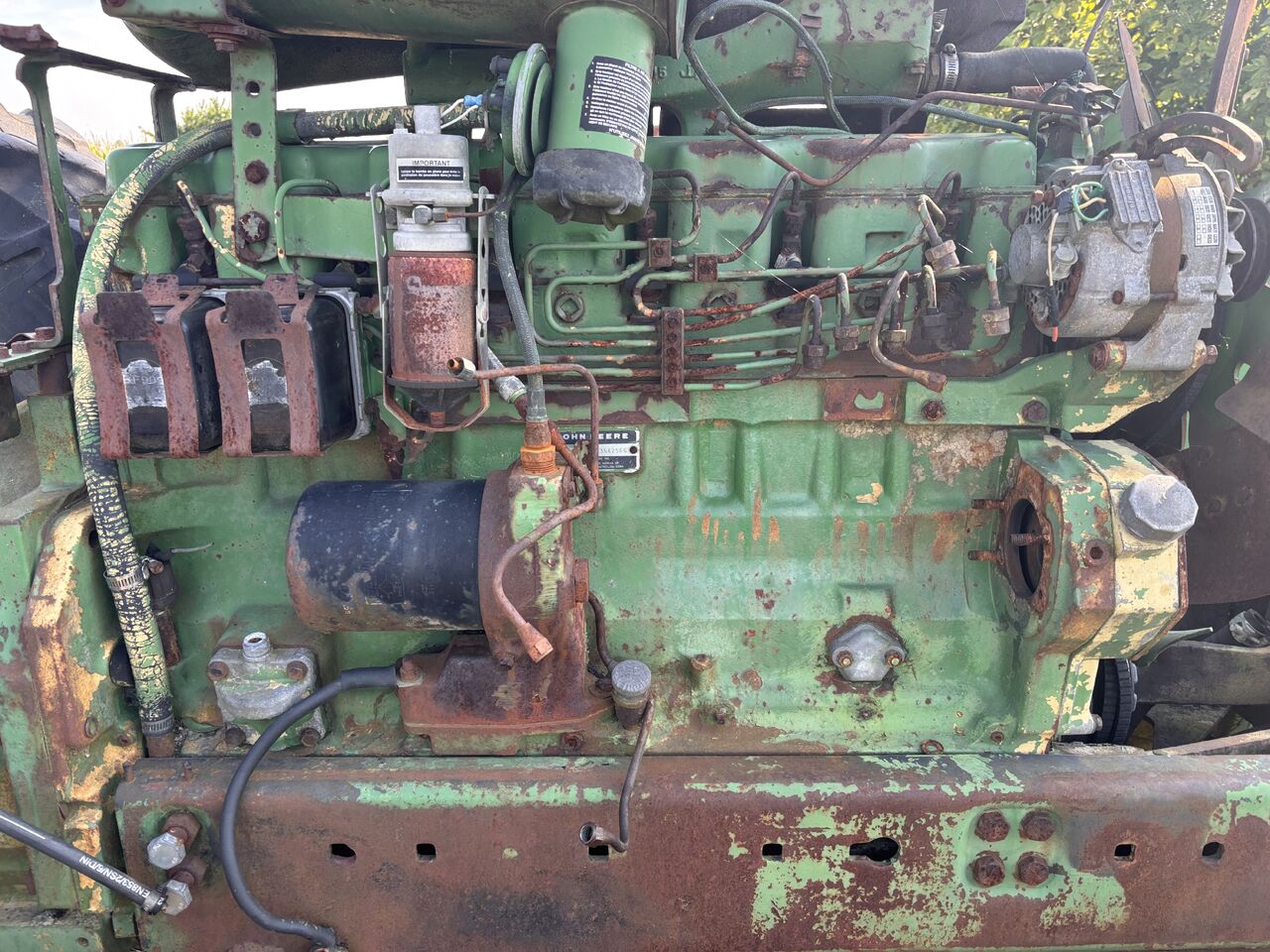John Deere 6466TL-01 Słupek Silnik Głowica Blok Wał Korbowy Wałek Rozrządu R65693 - Knastaksel for Landbrugsmaskine: billede 1 John Deere 6466TL-01 Słupek Silnik Głowica Blok Wał Korbowy Wałek Rozrządu R65693 - Knastaksel for Landbrugsmaskine: billede 1