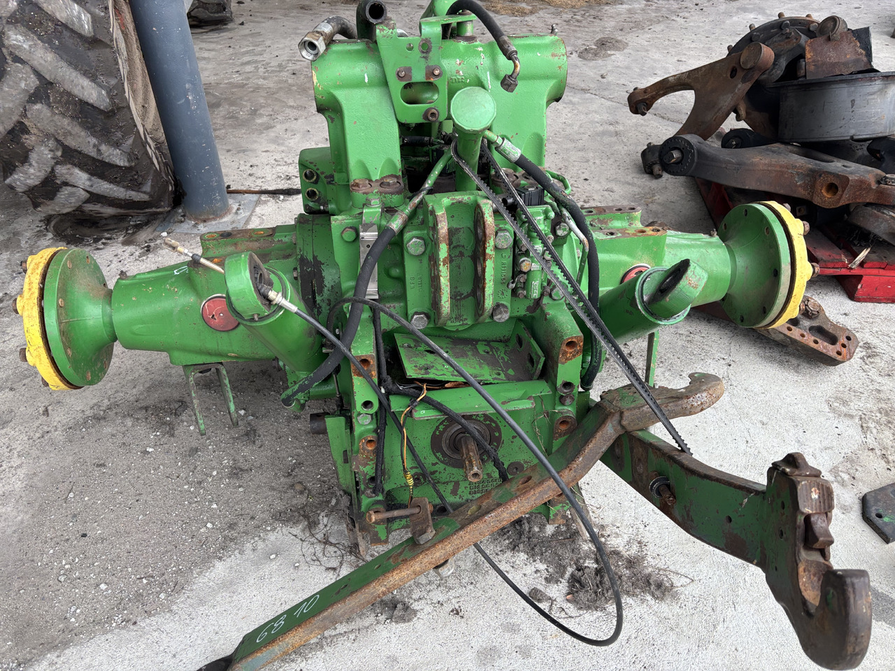 John Deere 6810 6910 6910S Obudowa Tylnego WOM RE66208 R129653 - Transmission for Landbrugsmaskine: billede 1 John Deere 6810 6910 6910S Obudowa Tylnego WOM RE66208 R129653 - Transmission for Landbrugsmaskine: billede 1