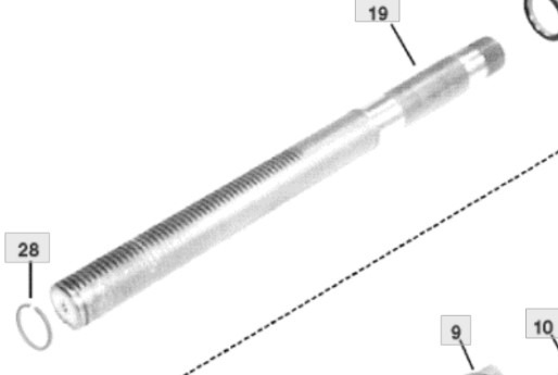 John Deere 7610 7710 Wał Napędowy Tylnej Osi 92 X 900 MM R94715 - Transmission for Landbrugsmaskine: billede 1 John Deere 7610 7710 Wał Napędowy Tylnej Osi 92 X 900 MM R94715 - Transmission for Landbrugsmaskine: billede 1