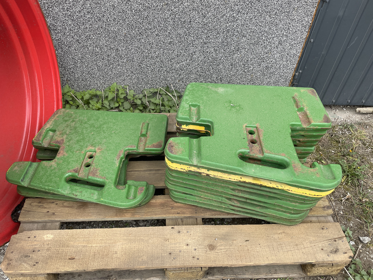 John Deere - obciążniki walizkowe - Vægtklods for Landbrugsmaskine: billede 1 John Deere - obciążniki walizkowe - Vægtklods for Landbrugsmaskine: billede 1