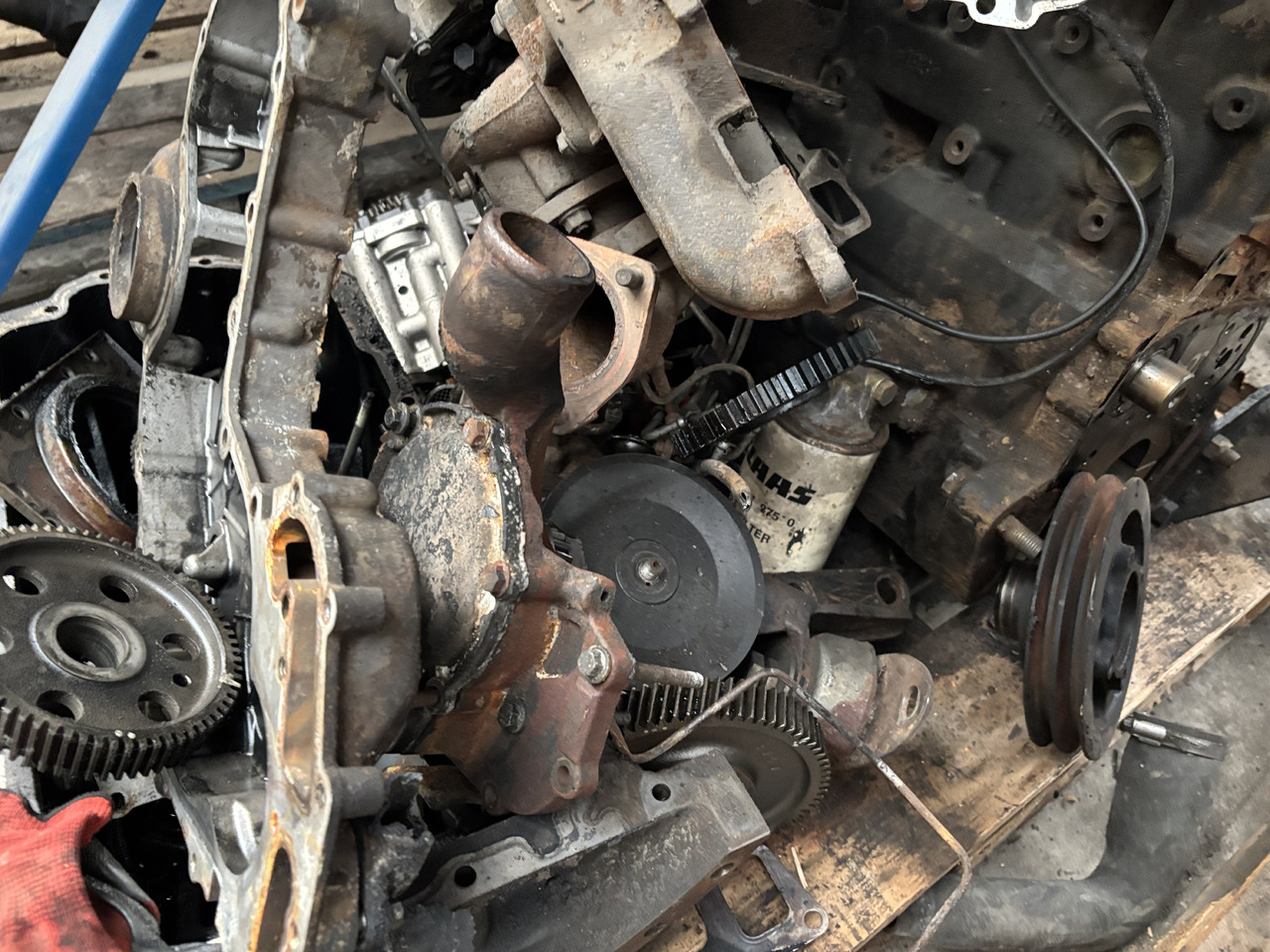 Manitou MLT 634-120 Perkins Silnik Blok Tryby Koło Pasowe Pokrywa Wał Korbowy CZĘŚCI - Krumtap for Landbrugsmaskine: billede 5 Manitou MLT 634-120 Perkins Silnik Blok Tryby Koło Pasowe Pokrywa Wał Korbowy CZĘŚCI - Krumtap for Landbrugsmaskine: billede 5