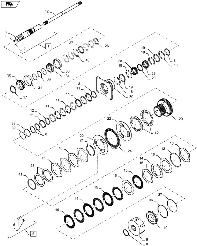 New Holland T6090 T6070 T7230 Tarcza hamulcowa 154.5mm id x 197mm od x 7.74mm thk 435892A2 - Bremseskive for Landbrugsmaskine: billede 1 New Holland T6090 T6070 T7230 Tarcza hamulcowa 154.5mm id x 197mm od x 7.74mm thk 435892A2 - Bremseskive for Landbrugsmaskine: billede 1