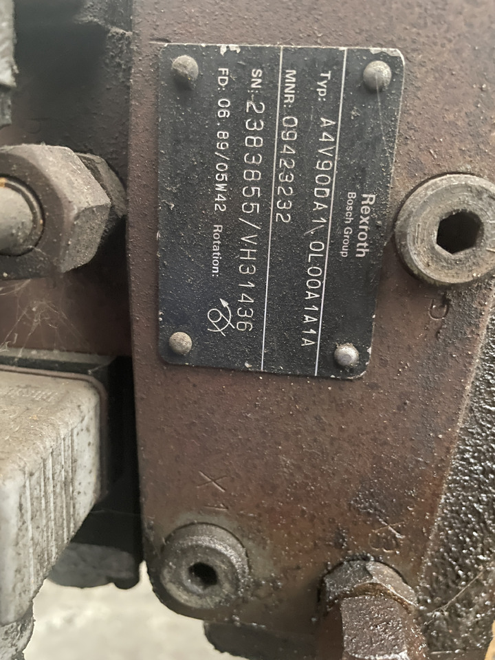 Pompa hydrauliczna hydromatik Rexroth A4V90DA1 0L001A1A - Hydraulikpumpe for Landbrugsmaskine: billede 2 Pompa hydrauliczna hydromatik Rexroth A4V90DA1 0L001A1A - Hydraulikpumpe for Landbrugsmaskine: billede 2