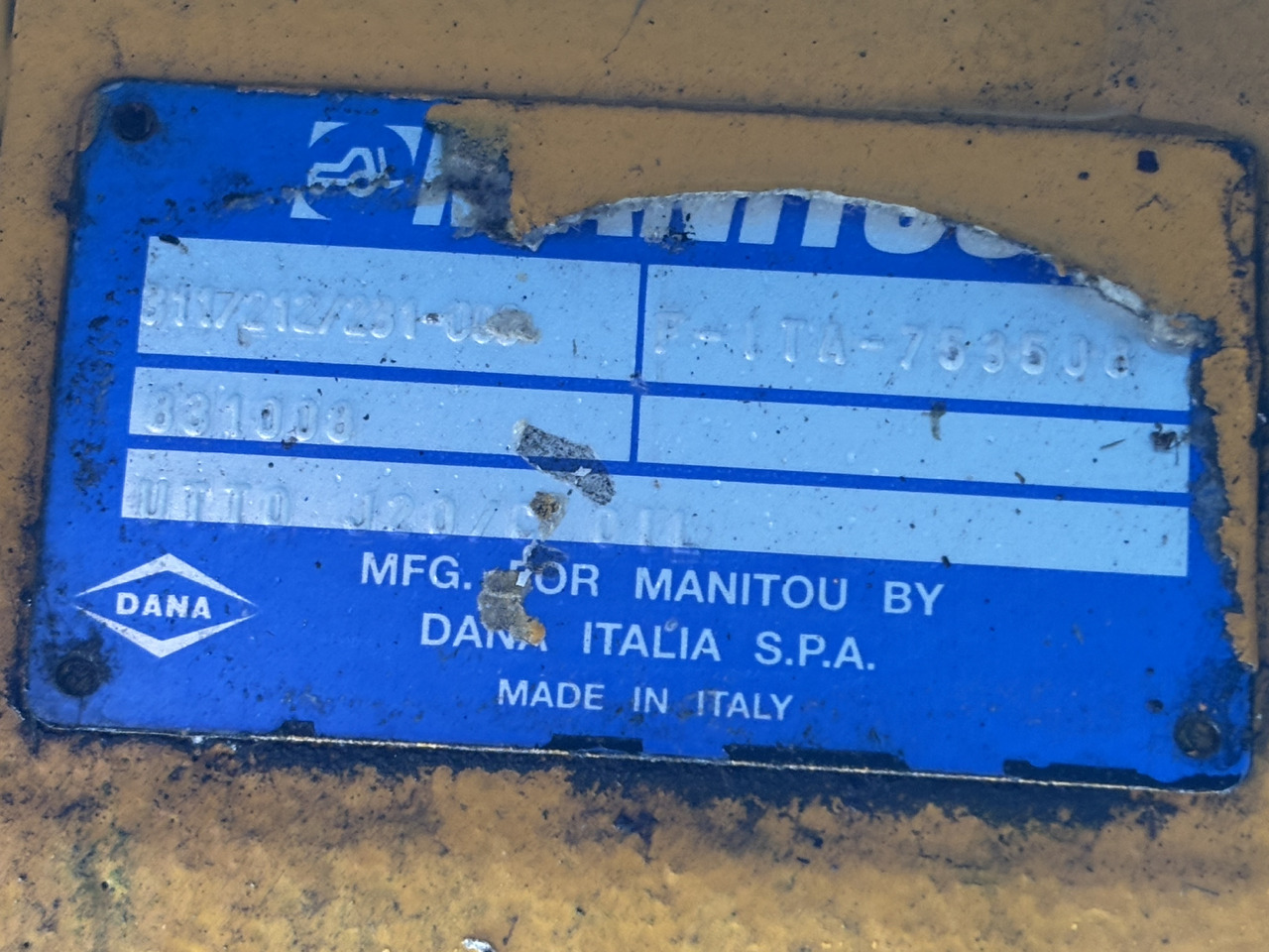 SPICER DANA 311/212/231 831008 Przekładnia Planetarna Obudowa Przegub Wałek Zwolnica CZĘŚCI NOWE - Slutdrev for Landbrugsmaskine: billede 4 SPICER DANA 311/212/231 831008 Przekładnia Planetarna Obudowa Przegub Wałek Zwolnica CZĘŚCI NOWE - Slutdrev for Landbrugsmaskine: billede 4