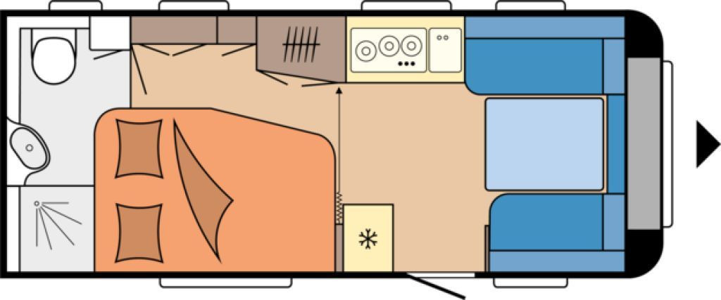 Hobby Excellent 495 WFB Mover, Autark,Combi6E Backofen - Campingvogn: billede 2 Hobby Excellent 495 WFB Mover, Autark,Combi6E Backofen - Campingvogn: billede 2